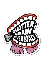 Rock'N Paper Chatter Brain Overload Sticker