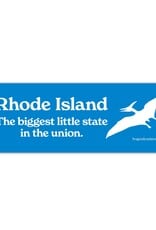 Rhode Island Pterodactyl Sticker