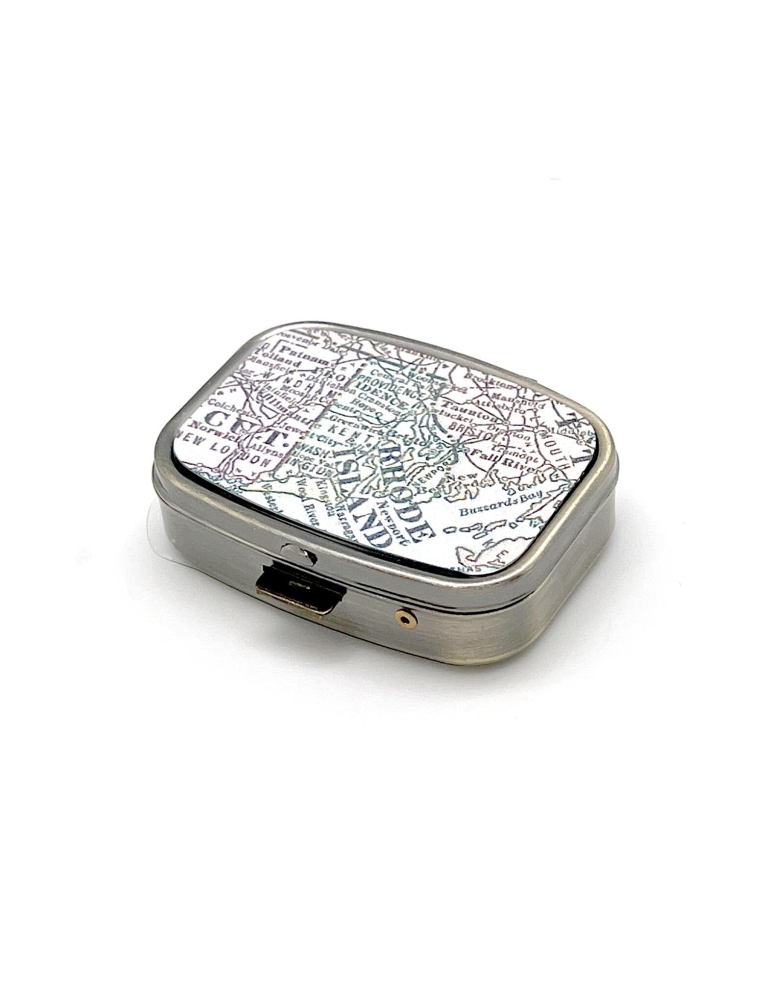 Rhode Island Pill Case with Mirror