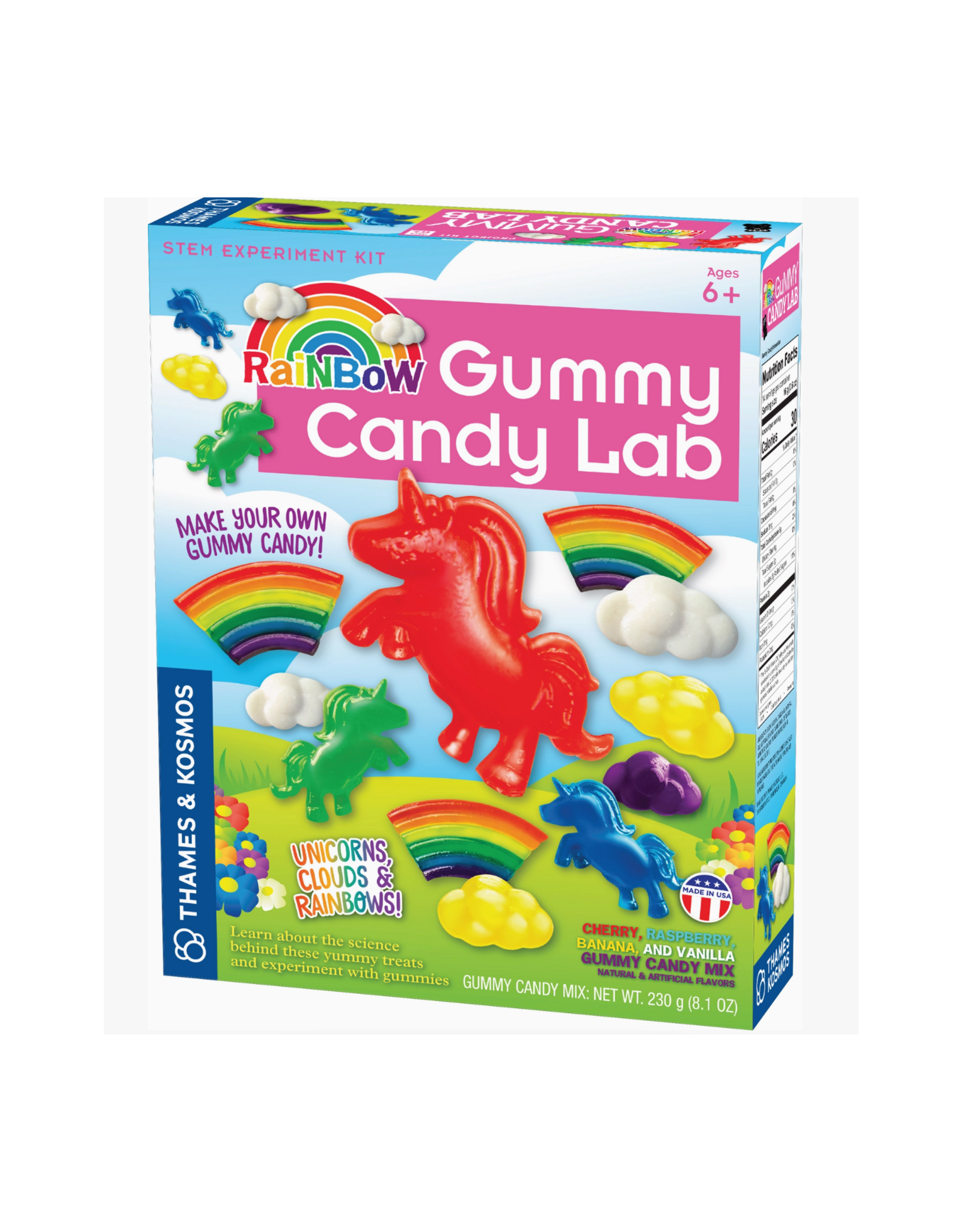 Rainbow Gummy Candy Lab
