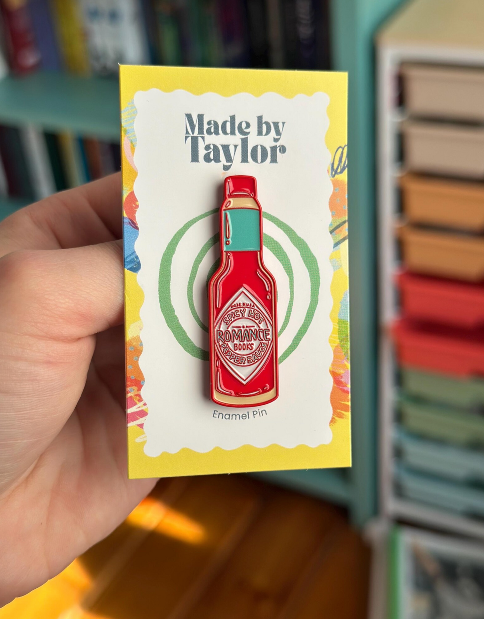 Made By Taylor Spicy Romance Enamel Pin
