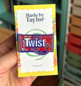 Made By Taylor Plot Twist Enamel Pin