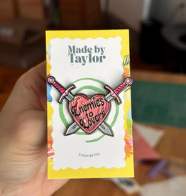 Made By Taylor Enemies to Lovers Enamel Pin