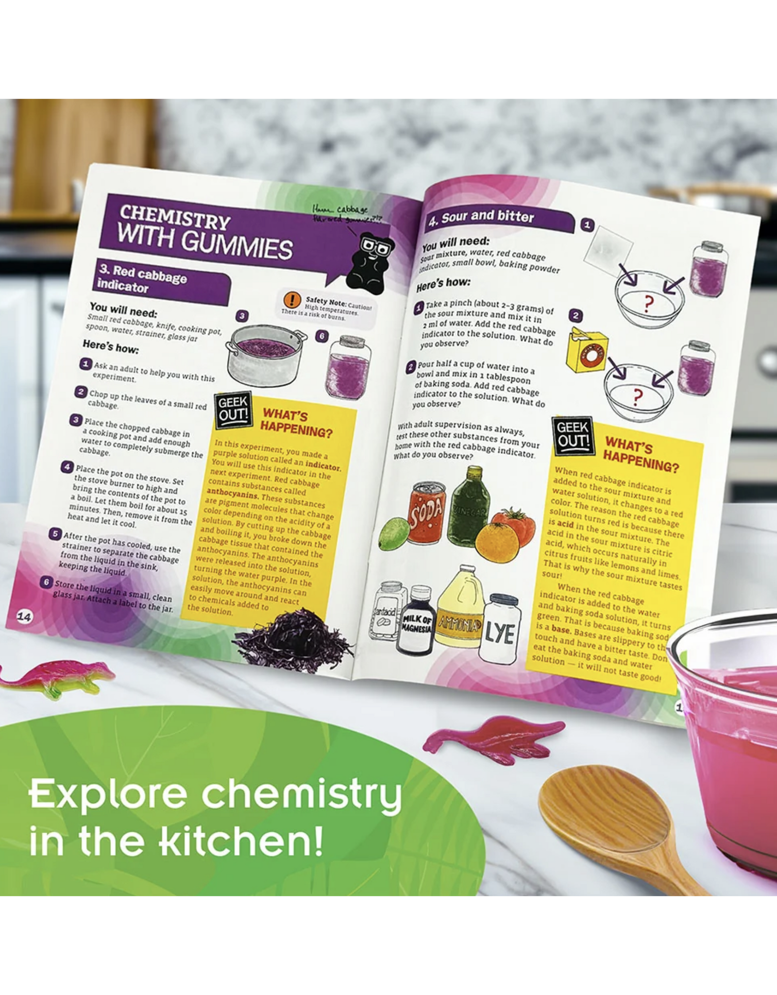 Dinosaur Gummy Candy Lab