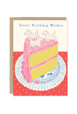 Sweet Birthday Wishes Westie Cake Greeting Card