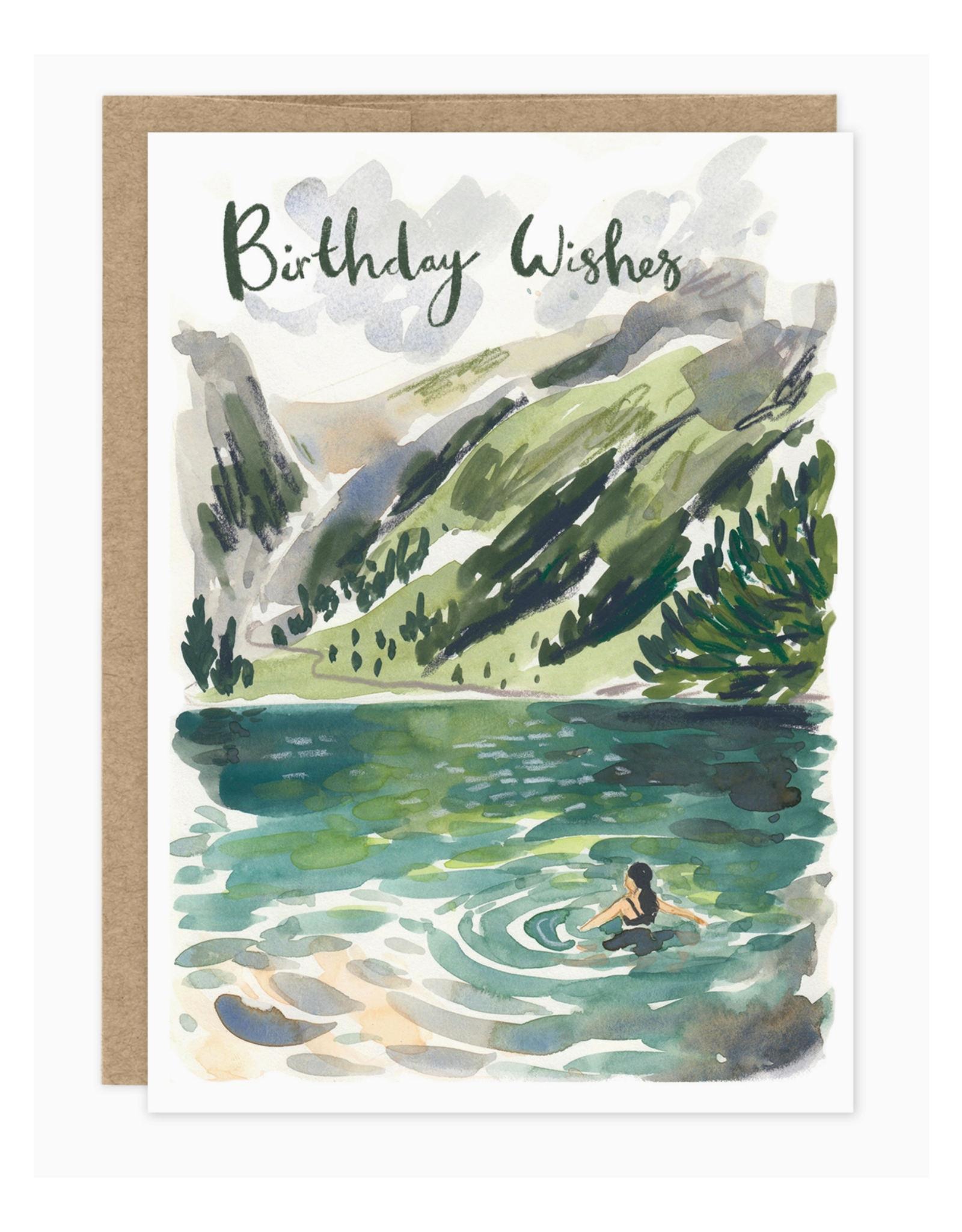 Lake Adventure Birthday Greeting Card