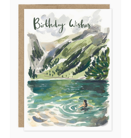 Lake Adventure Birthday Greeting Card