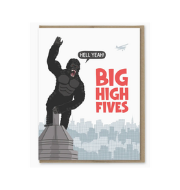 King Kong Big High Fives Greeting Card