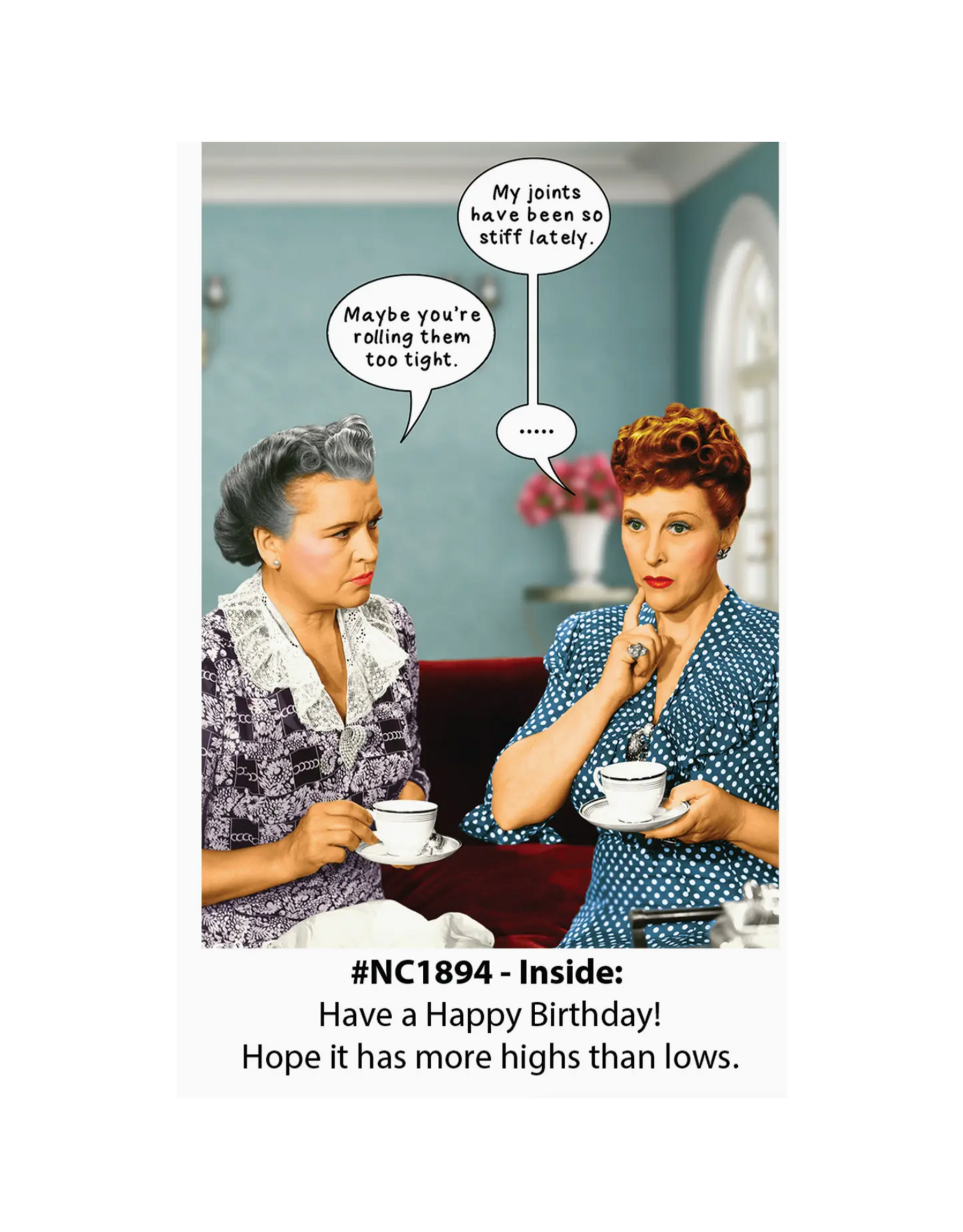 Magik Missile Stiff Joints Greeting Card