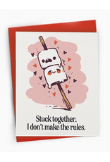 Petty Paper Studio Stuck Together Marshmallows Greeting Card