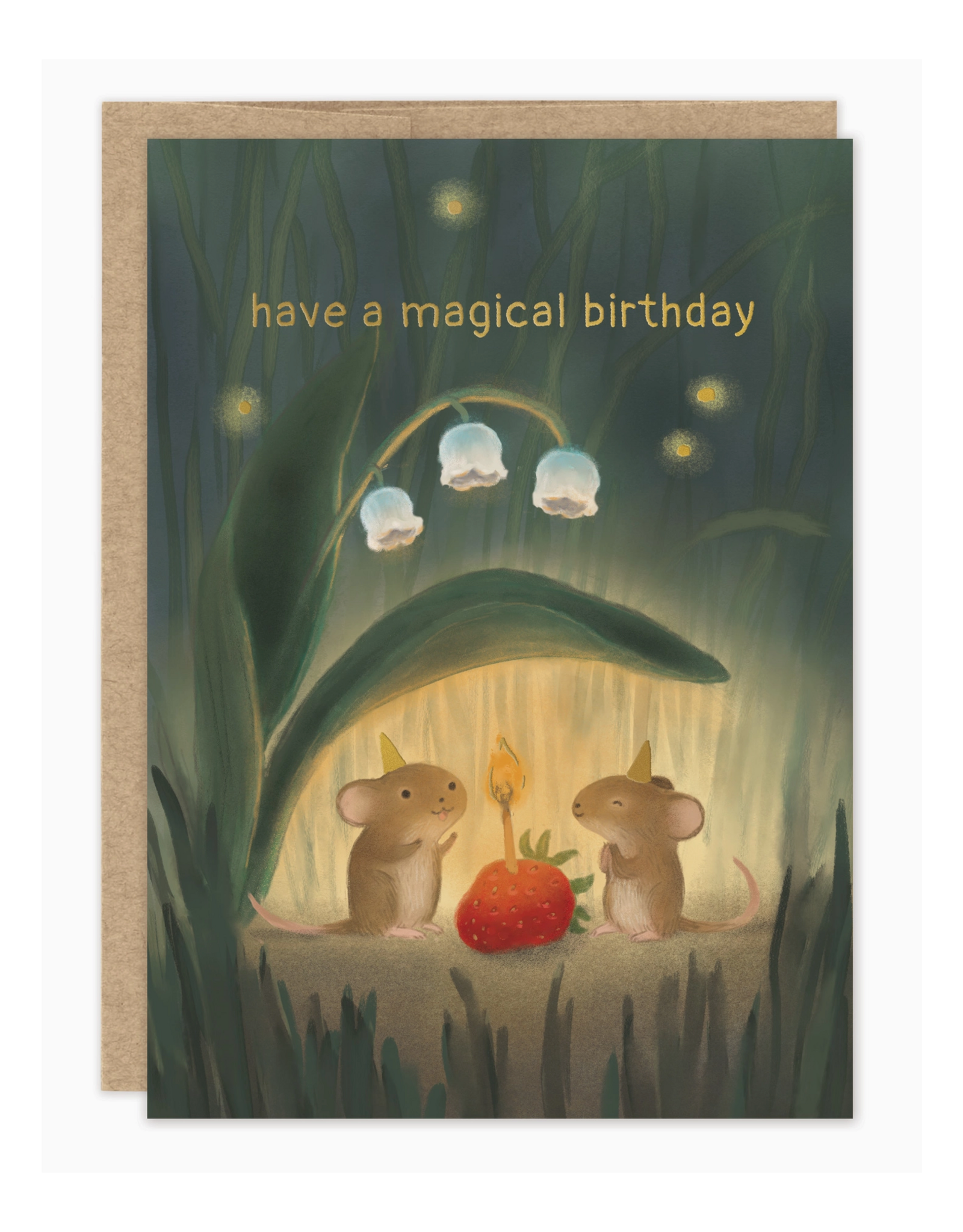 Mice Have a Magical Birthday Greeting Card