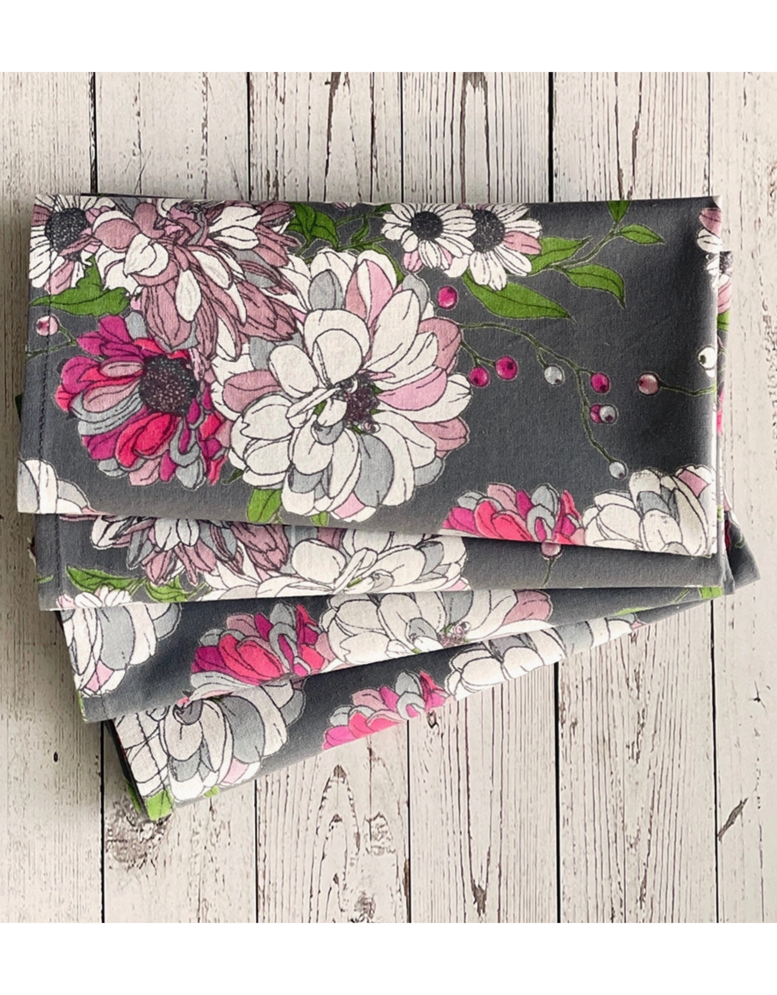 Colette Grey Napkins - Set of 4