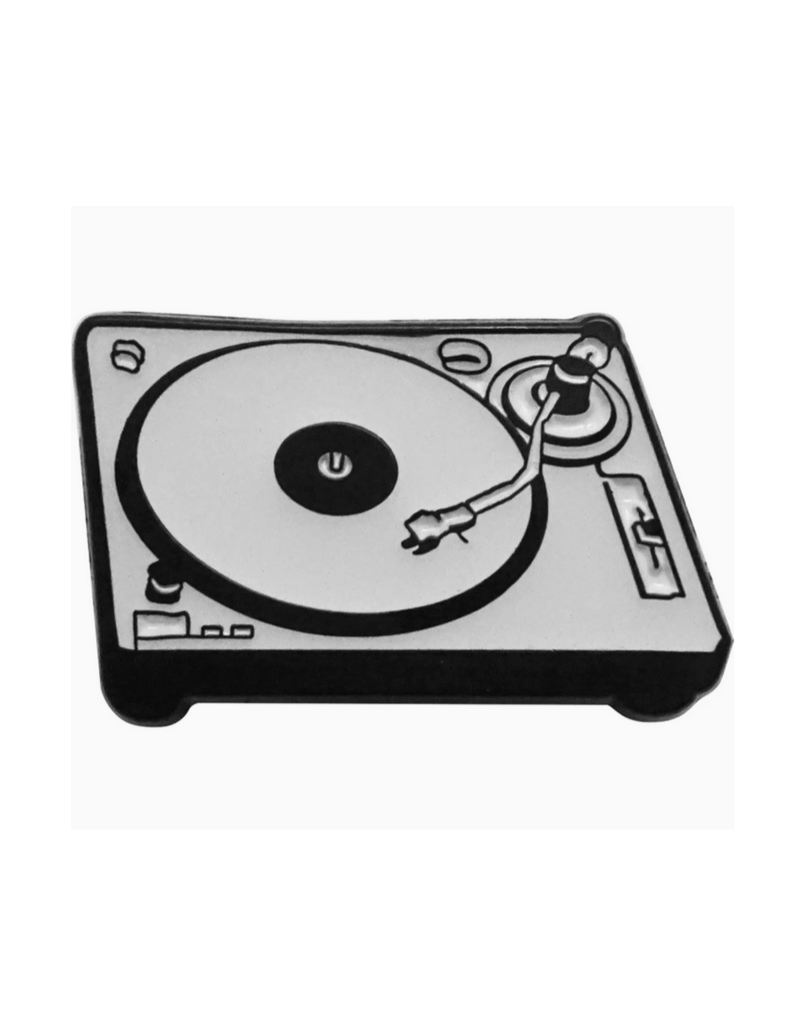 Turntable C&D Enamel Pin