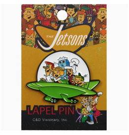 The Jetsons Spaceship Enamel Pin