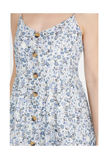 Floral Blues Cami Dress