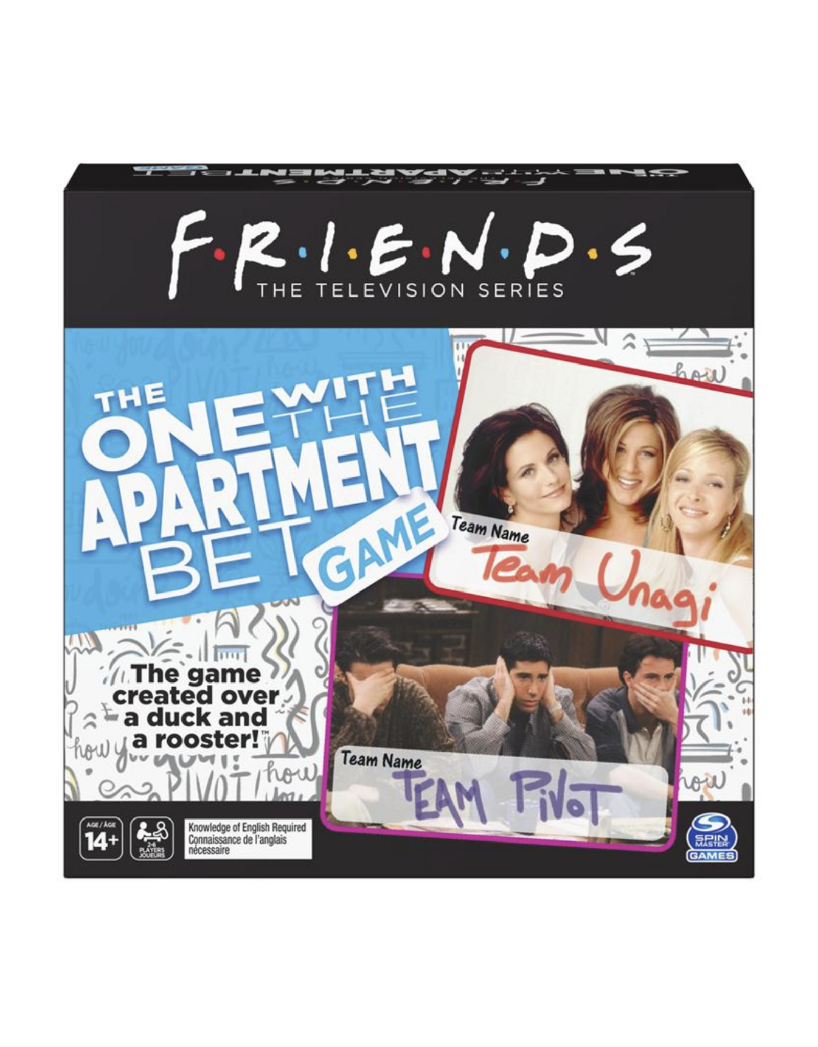 Friends The One With the Apartment Bet Game