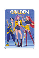 Golden K-Pop Demon Hunters Sticker