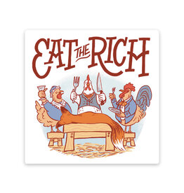 Eat the Rich Sticker