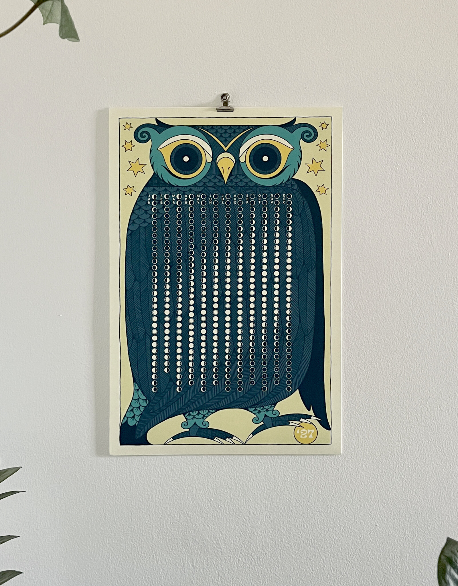 2027 Lunar Calendar - Night Owl