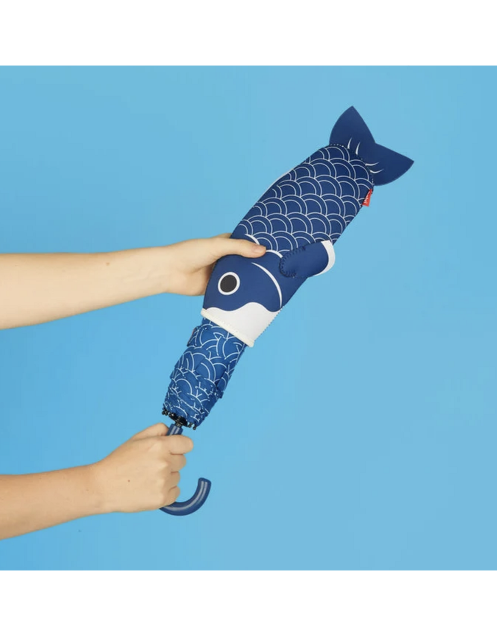 Koi Fish Umbrella - Blue