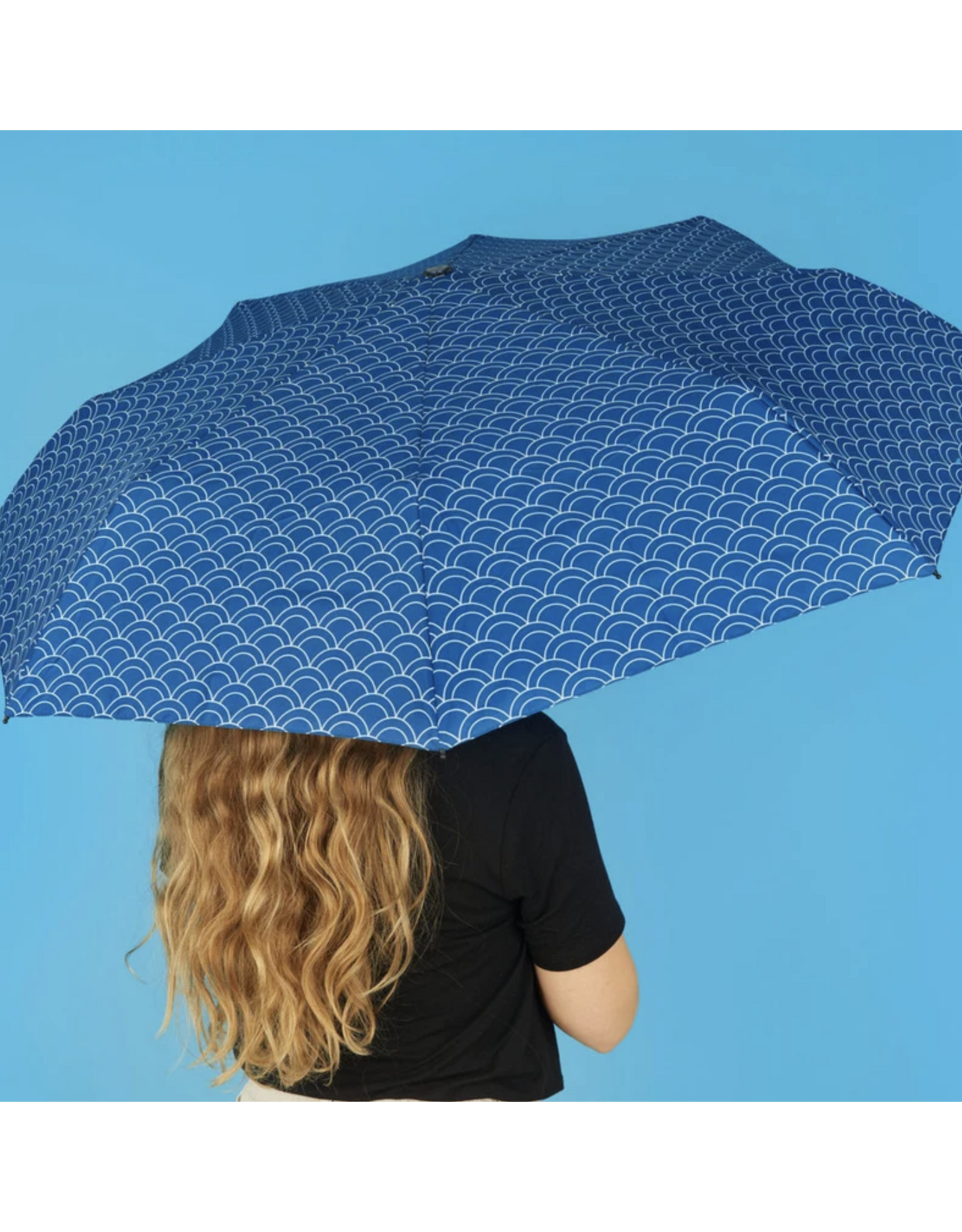 Koi Fish Umbrella - Blue