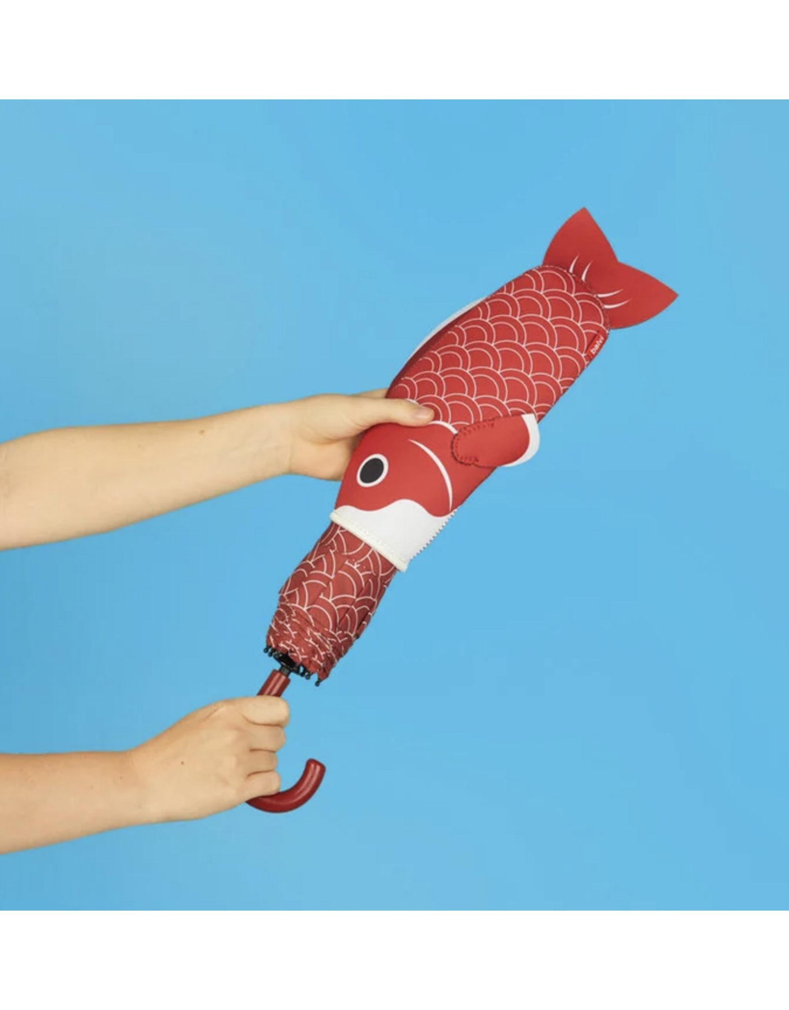 Koi Fish Umbrella - Red