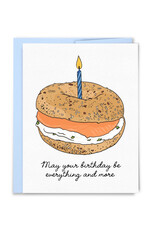 May Your Birthday be Everything (Bagel) Greeting Card