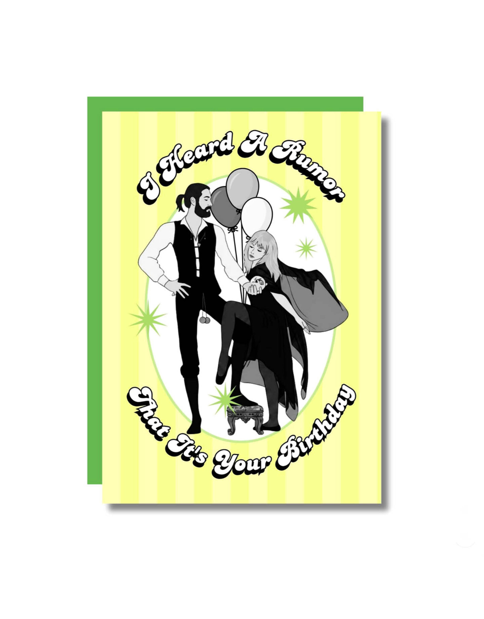 Fleetwood Mac Rumors Greeting Card