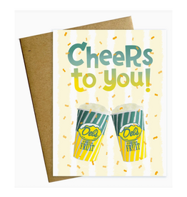 Cheers to You Del's Lemonade Greeting Card