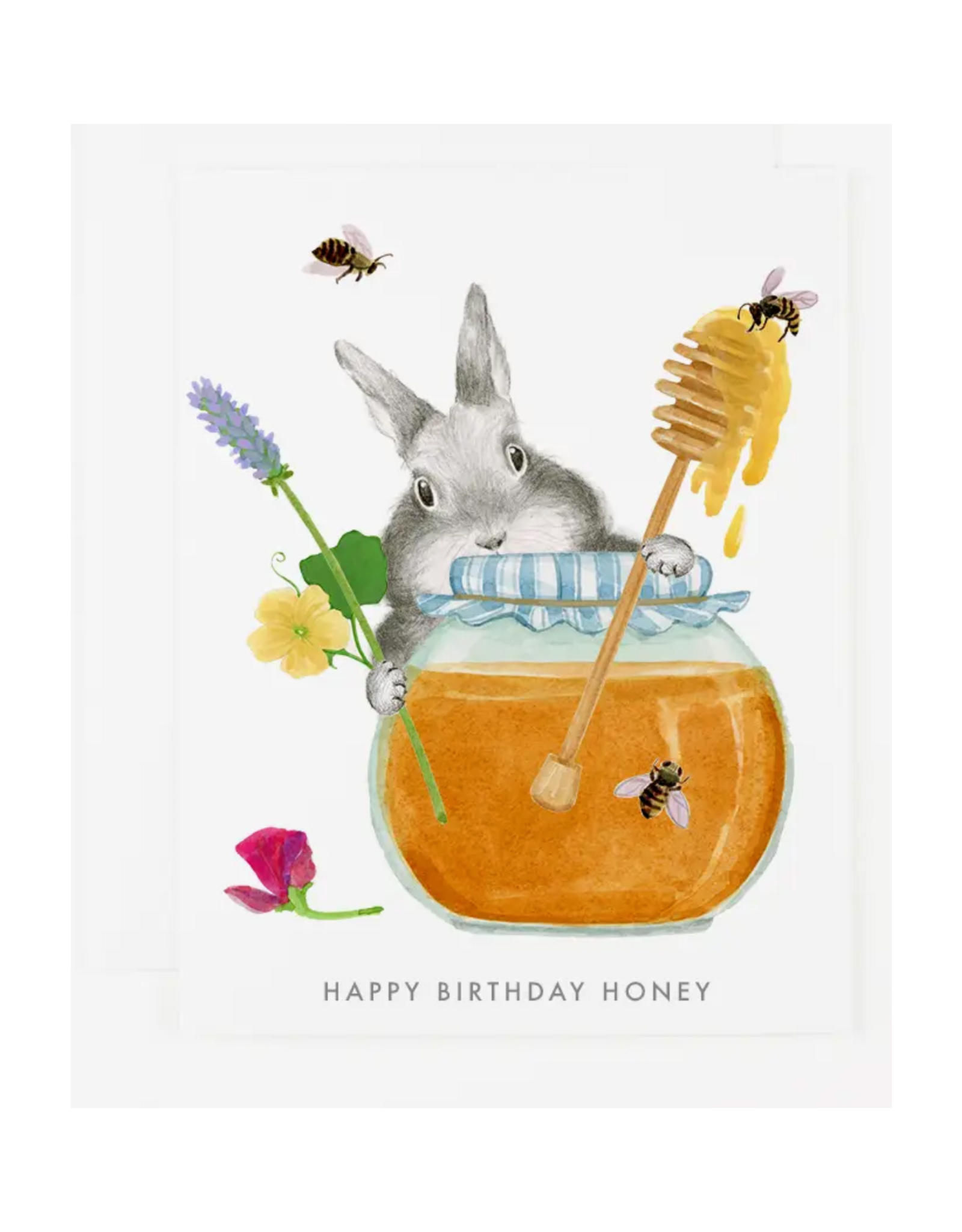 Happy Birthday Honey Greeting Card