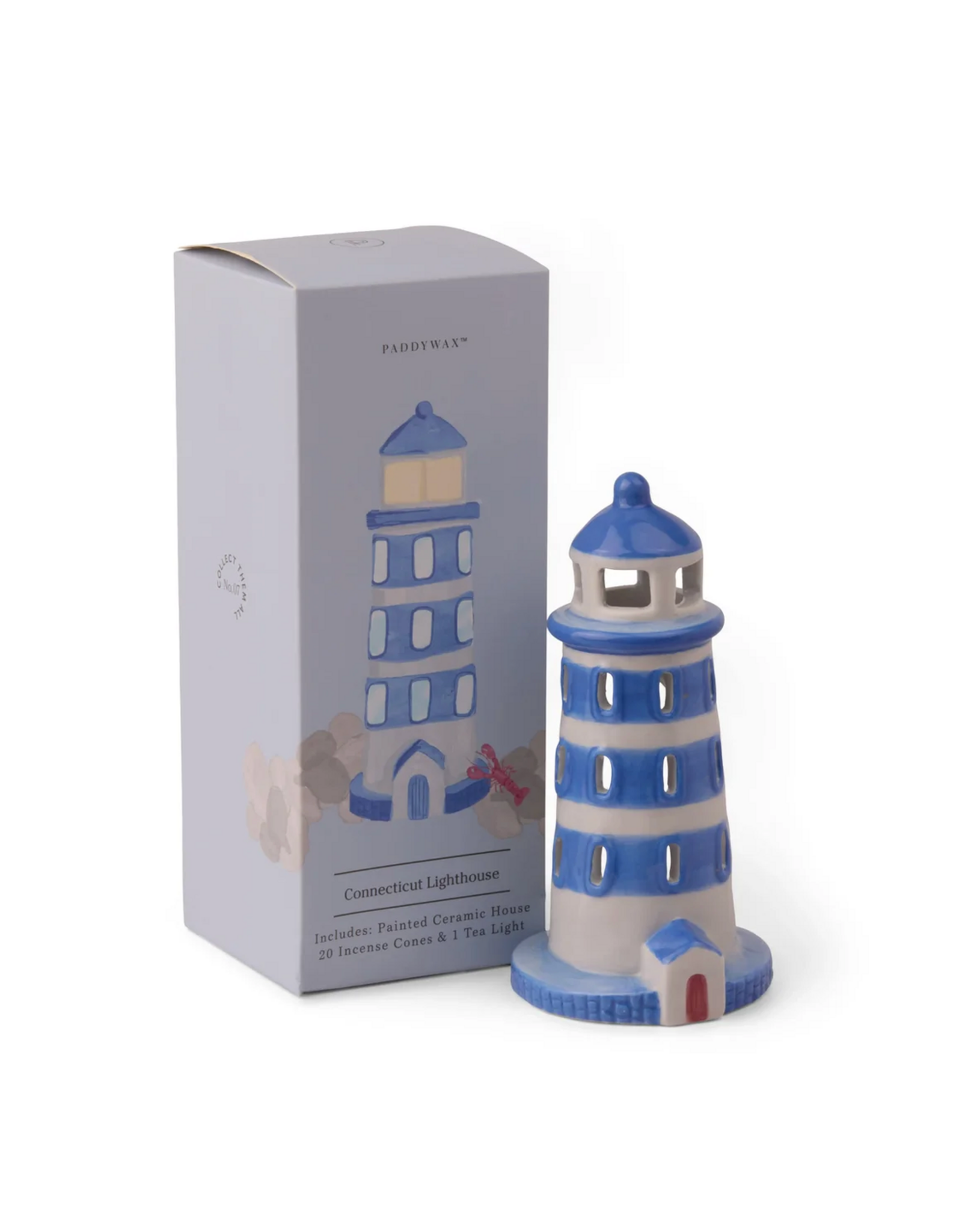 The Lighthouse Incense & Tea Light Holder
