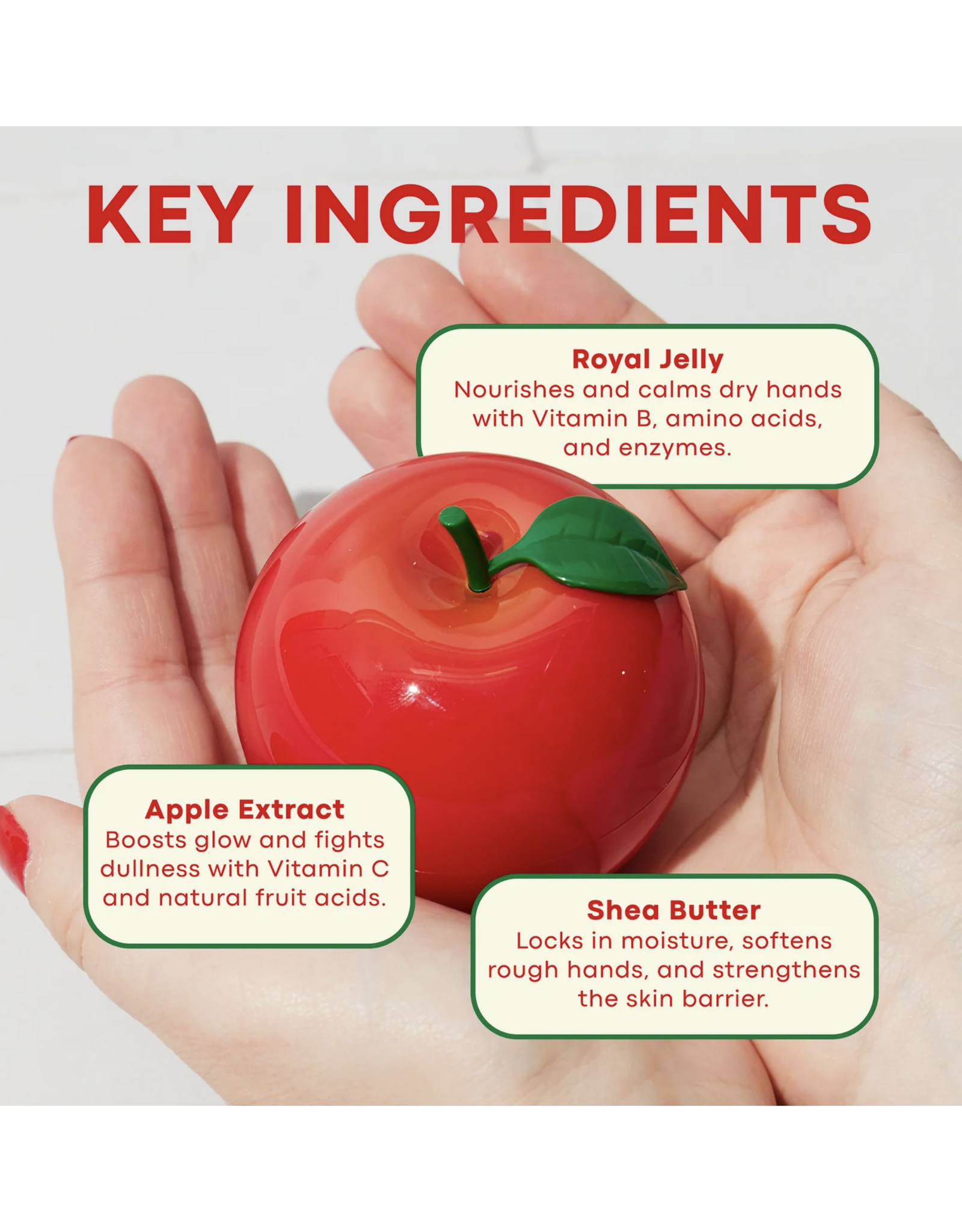 Red Apple Hand Cream