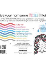 Metallic Shimmery Hair Color Gel Sticks Set of 8
