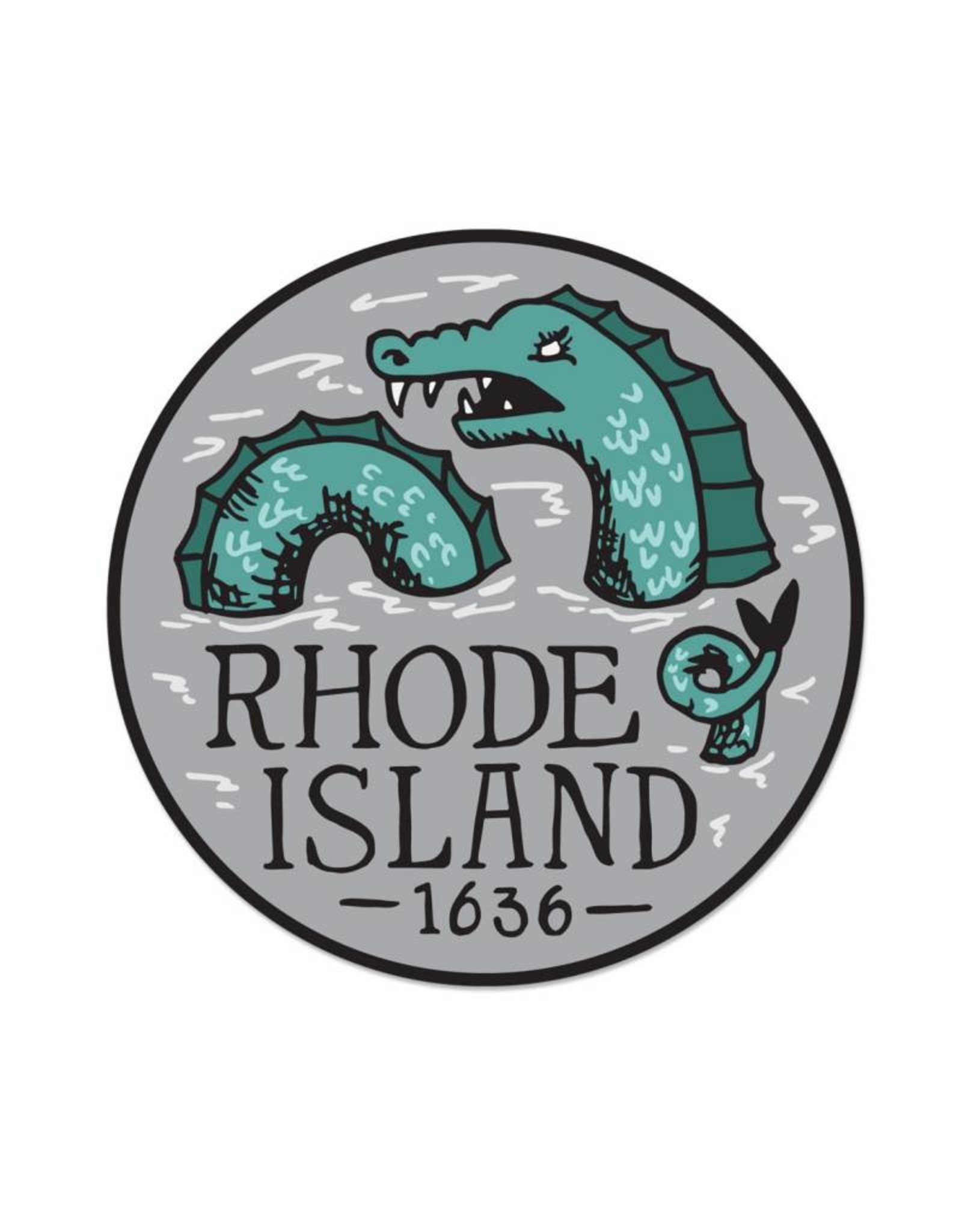Rhode Island Serpent Sticker