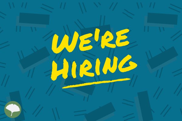 We're hiring!