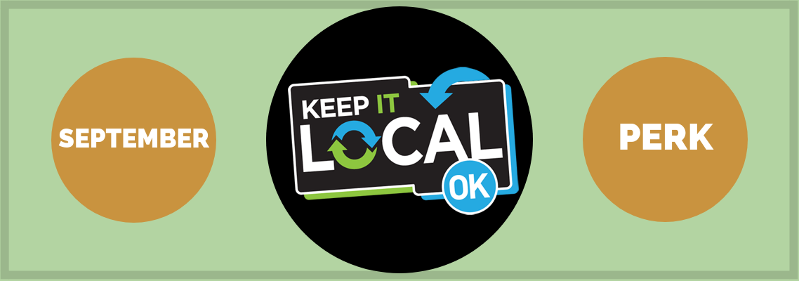September Keep It Local Perk