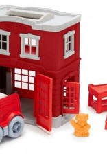 green toys fire station playset