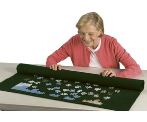 yoga mat for puzzles