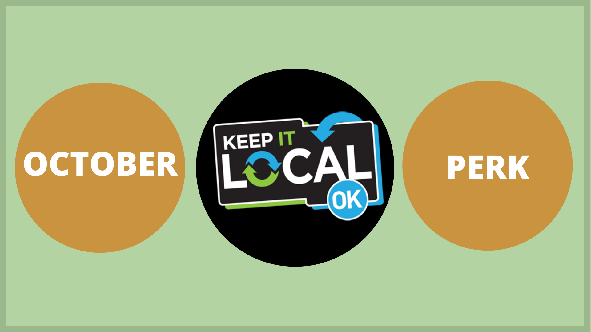 October 2020 Keep It Local Perk - BOGO 70% Off - Clothing