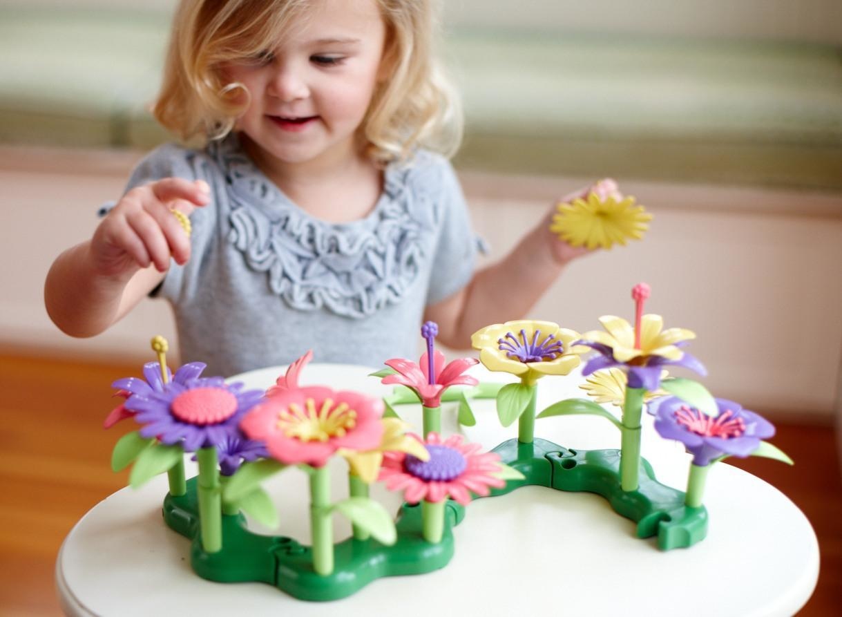 Green Toys Build-a-bouquet Assorted Bouquet Stacking Set for sale online 