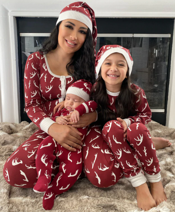 loved baby christmas pajamas