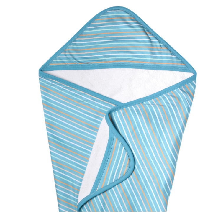 copper pearl hooded towel