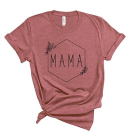 Viv & Lou Mama T-Shirt Heather Mauve