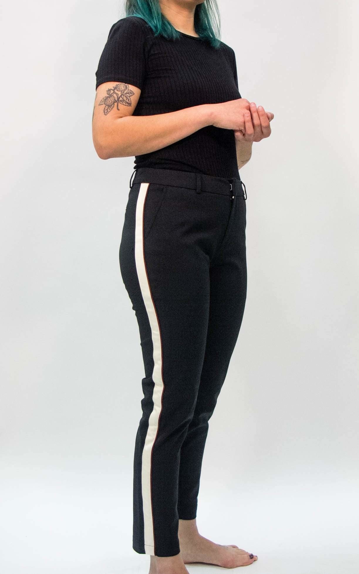 side stripe pants