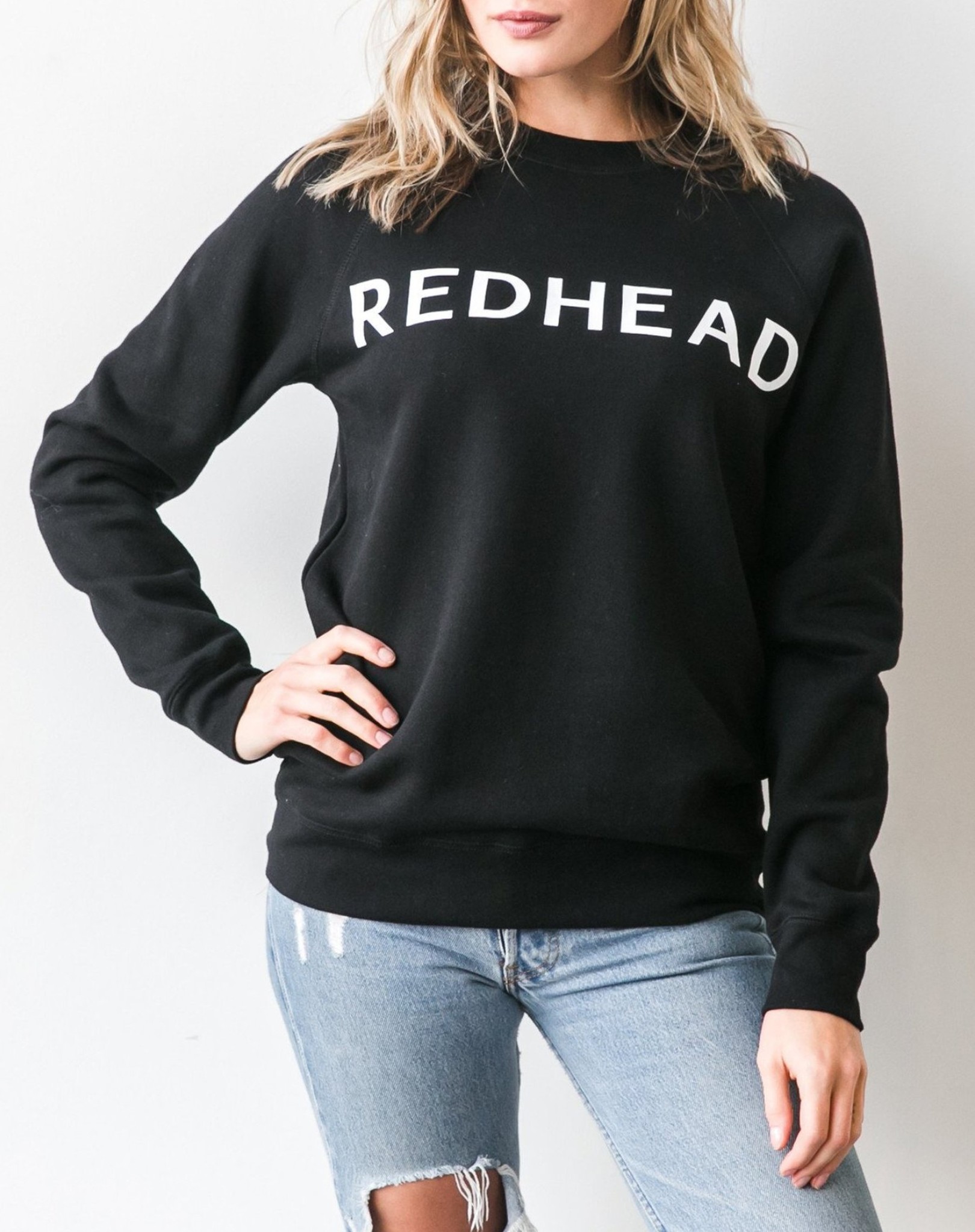 redhead pullover