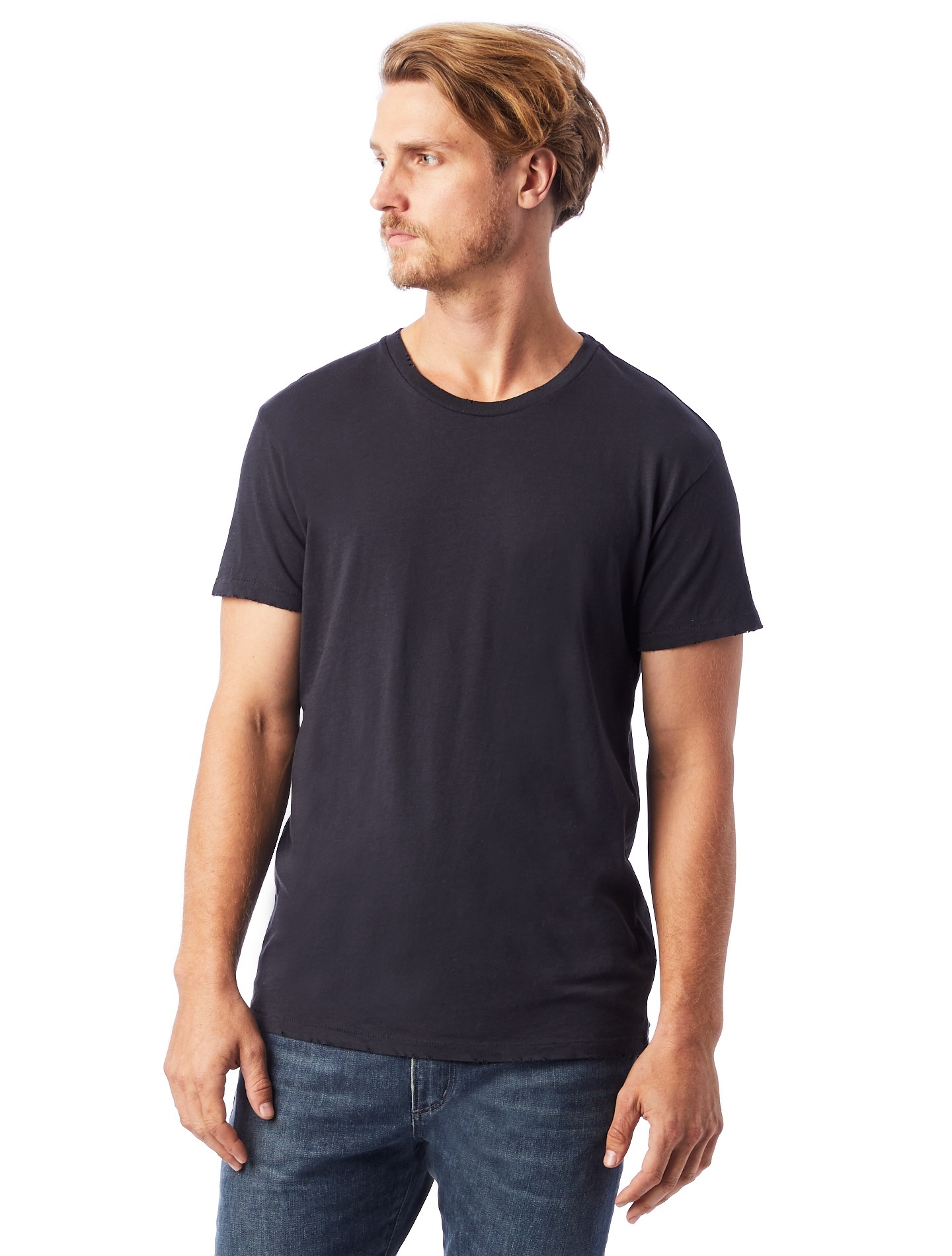 alternative apparel distressed heritage tee