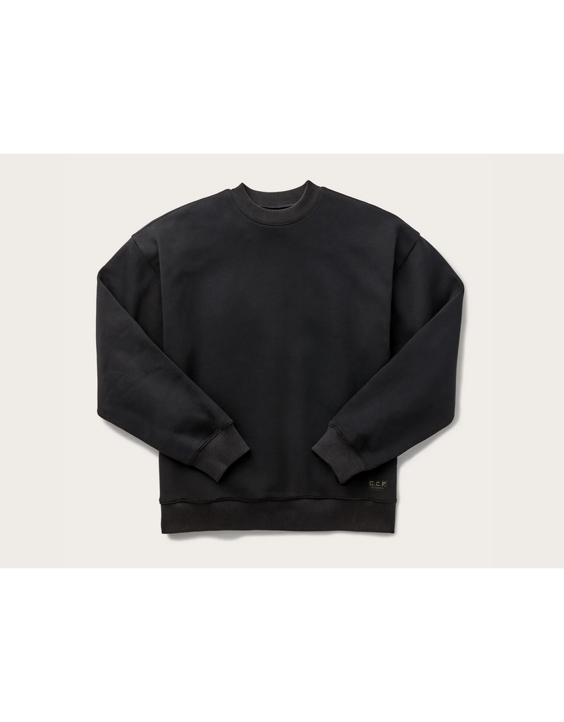 black crewneck