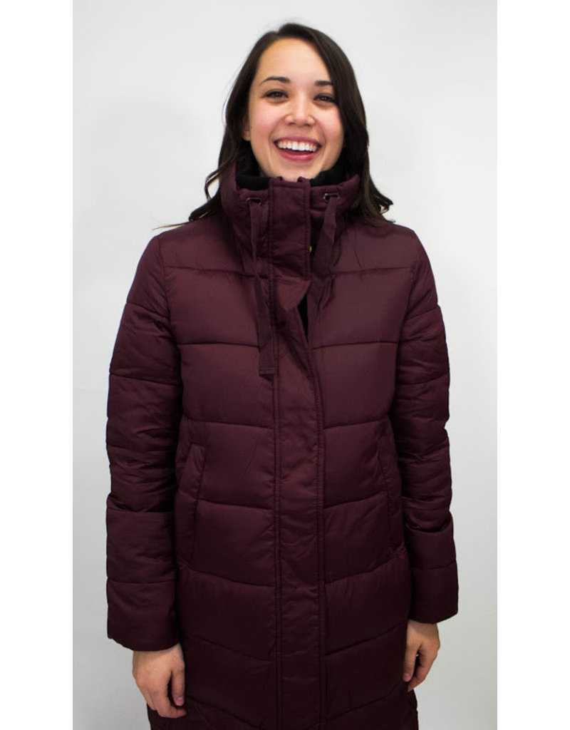 aubergine barbour jacket