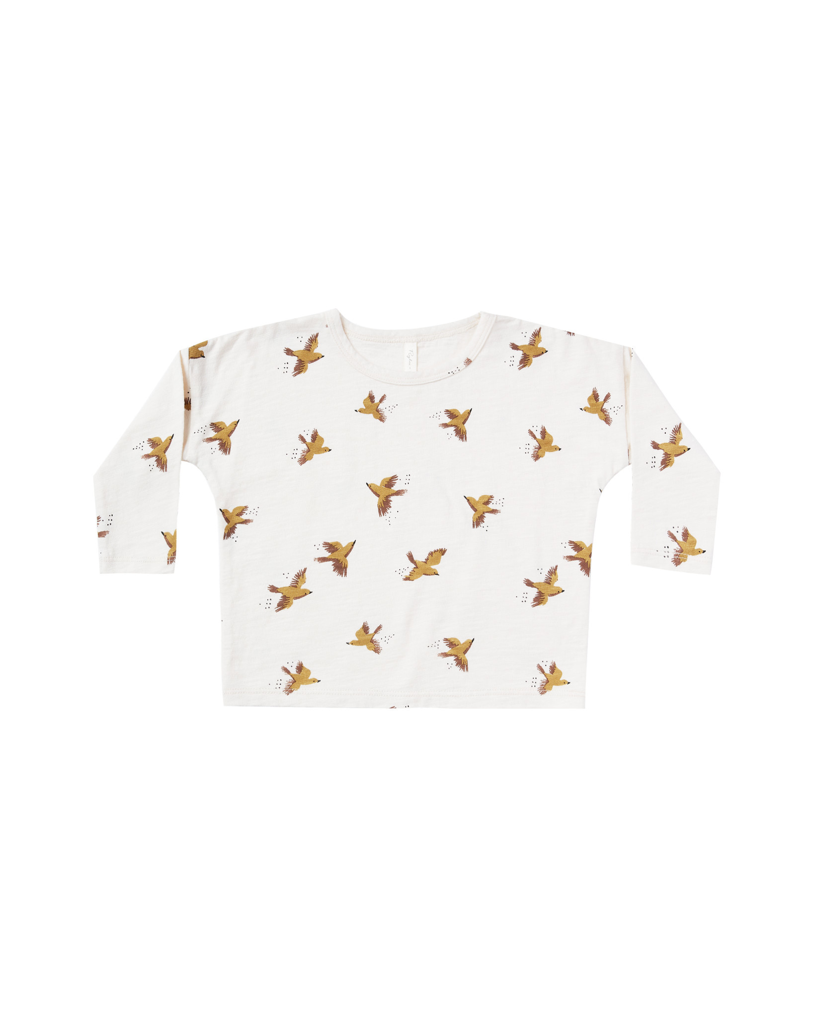 Kids Songbird Boxy Tee - Birdseye Rule