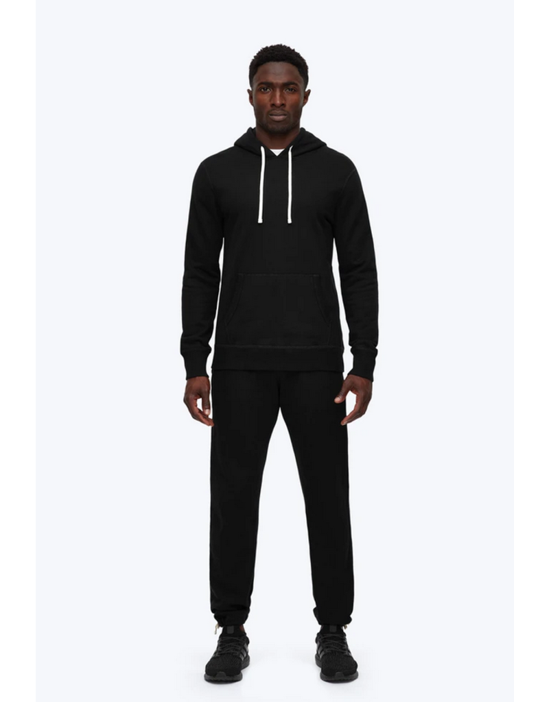 Reigning Champ Midweight Terry Pullover Hoodie Black